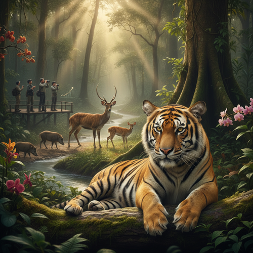 Jejak Harimau Sumatra: Kisah Ketergantungan Mangsa di Jantung Ekowisata Gunung Leuser